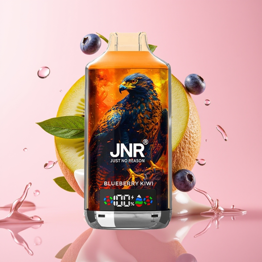 JNR Falcon X 18000 Puffs Disposable Vape Borovnica-Kivi 24ml JNR Falcon X 18000 Puffs Dual Mesh Coil 750mAh