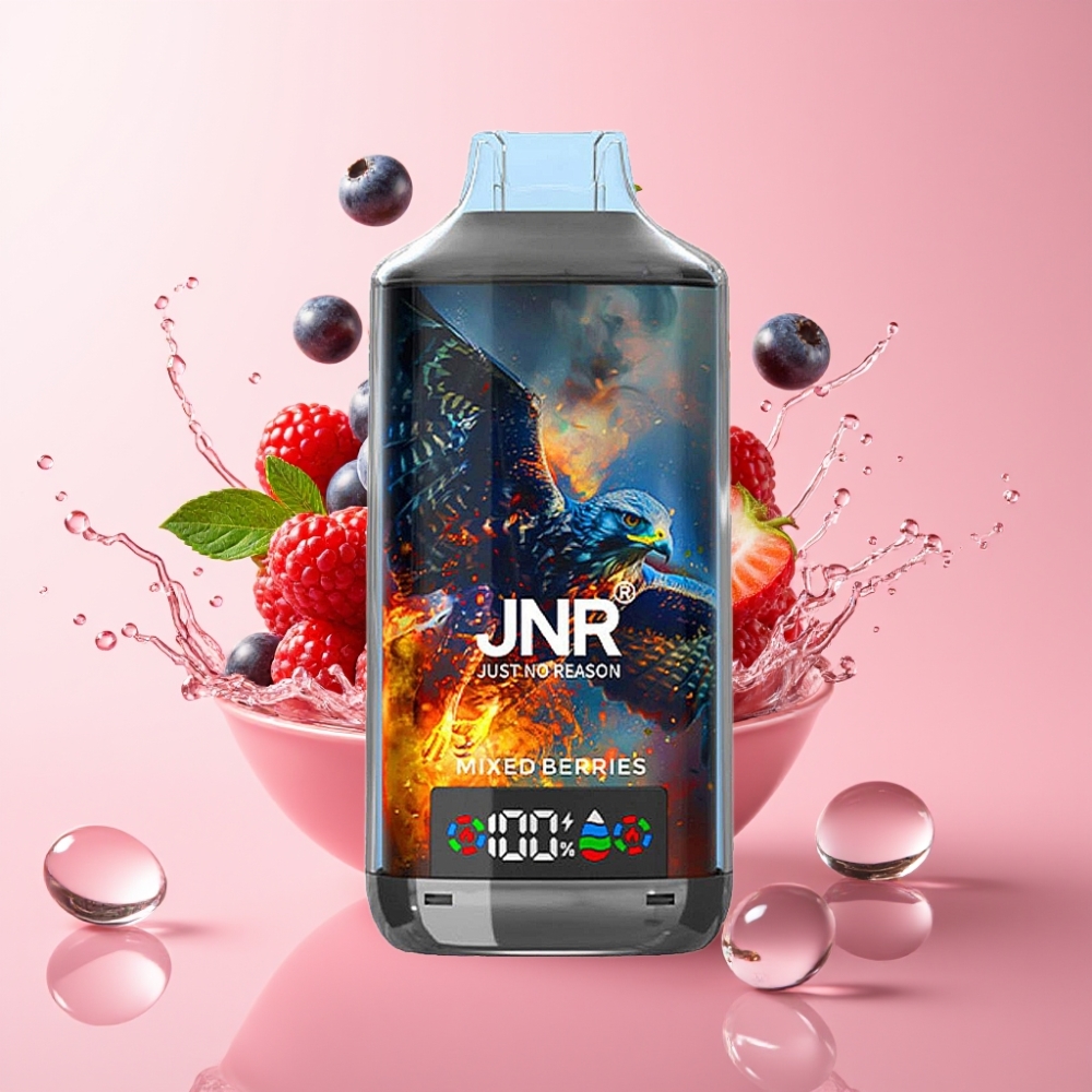 JNR Falcon X 18000 Puffs Disposable Vape Mješovito bobičasto voće 24ml JNR Falcon X 18000 Puffs 750mAh Dual Mesh Coil