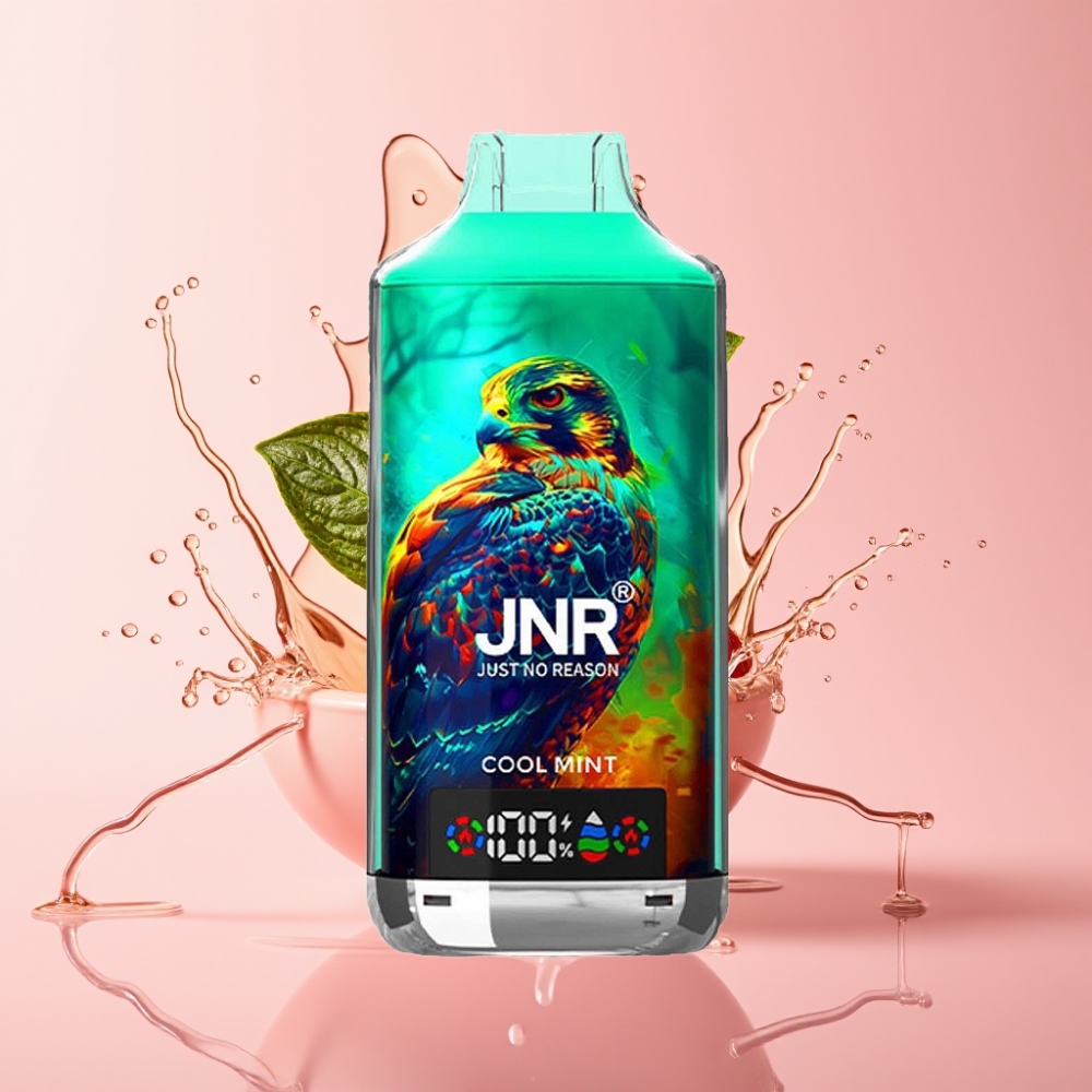 JNR Falcon X 18000 Puffs Jednokratna Vape Hladna Meta 24ml Dual Mesh Coil