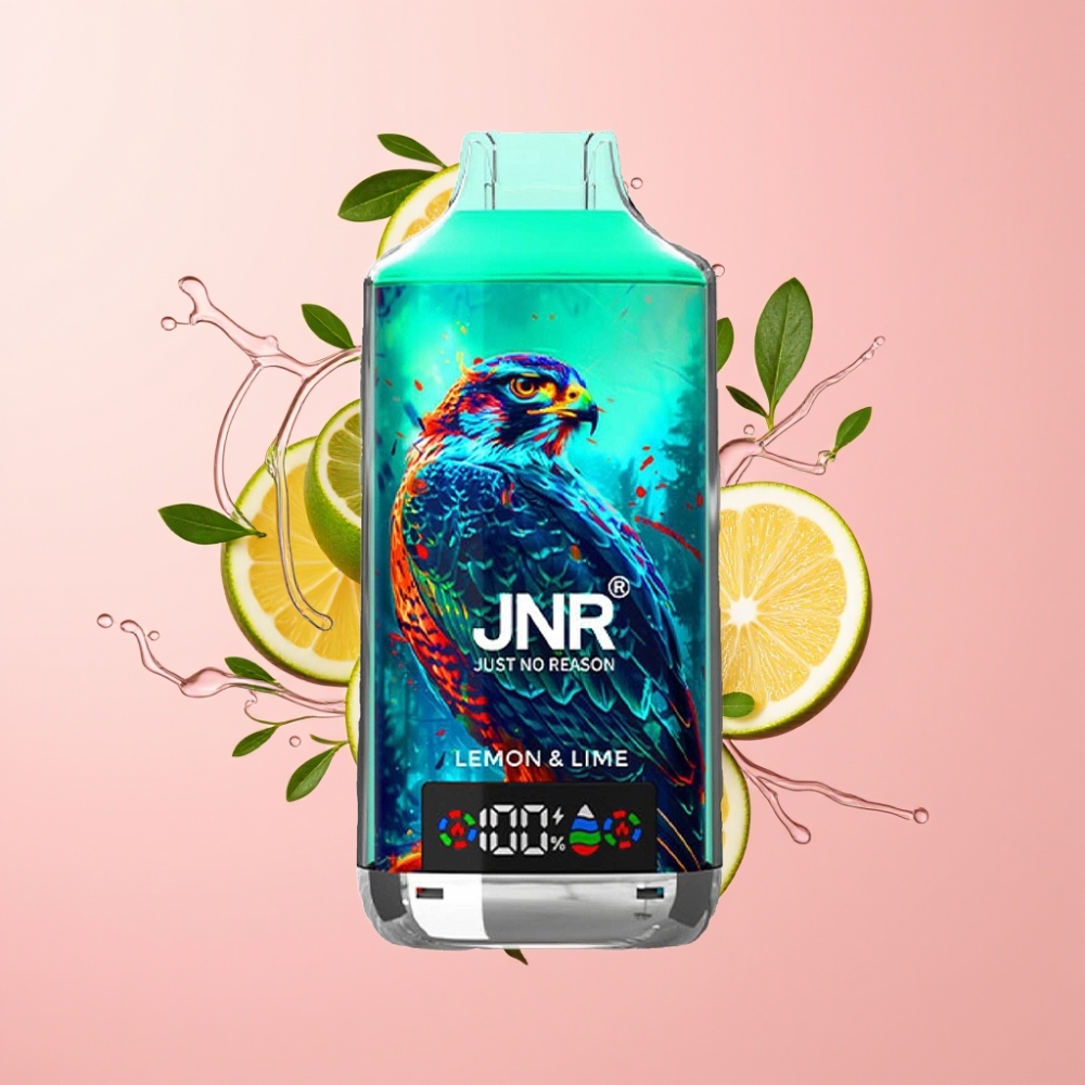 JNR Falcon X 18000 Puffs Jednokratna Vape Limun Limeta 24ml Dual Mesh Coil