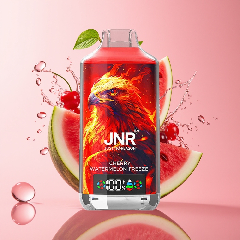 JNR Falcon X 18000 Puffs Jednokratna Vape Trešnja Lubenica Led JNR Falcon X 18000 Puffs 24ml Dual Mesh Coil