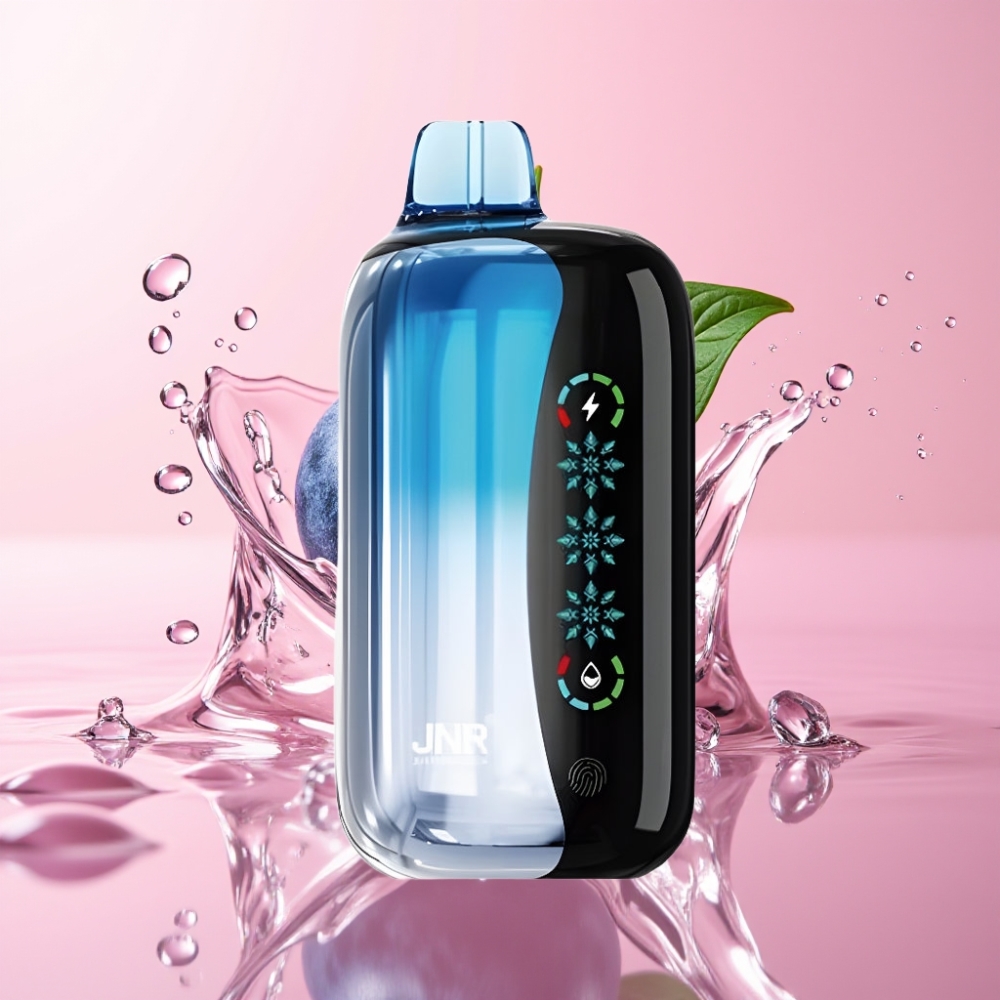 JNR Flex Ice 21000 Pufova Jednokratna Vape Borovnica Led s Ice Adjustable JNR Flex Ice 21000 Pufova Jednokratna Vape s Touch Screen