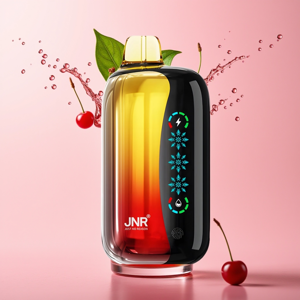 JNR Flex Ice 21000 Pufova Jednokratna Vape Trešnja-Kola s Ice Adjustable i 26ml Tekućine