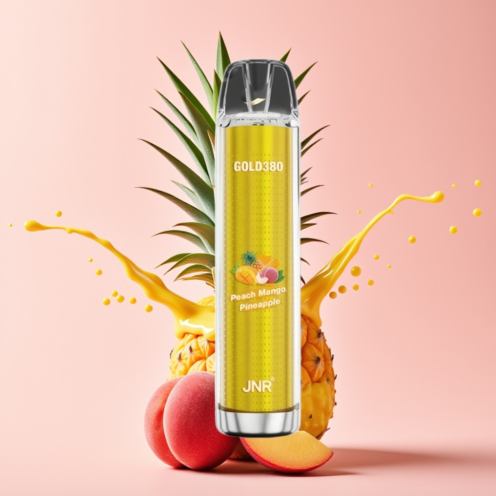 JNR Gold380 6000 Puffova Jednokratna Vape Breskva Manga Ananas 1500mAh JNR Gold380 6000 Puffova Jednokratna Vape 13ml