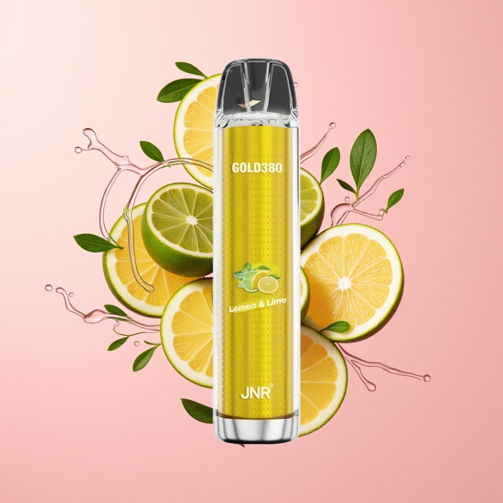 JNR Gold380 6000 Puffs Jednokratna Vape Limun Limeta 13ml JNR Gold380 6000 Puffs Jednokratna Vape 1500mAh