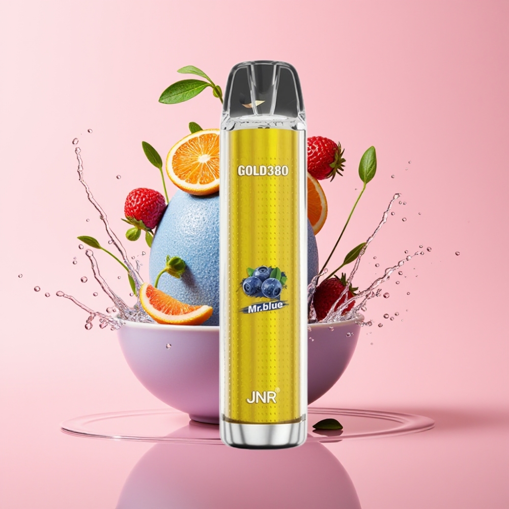 JNR Gold380 6000 Puffs Jednokratna Vape Mr Plavi 1500mAh JNR Gold380 6000 Puffs Jednokratna Vape 13ml