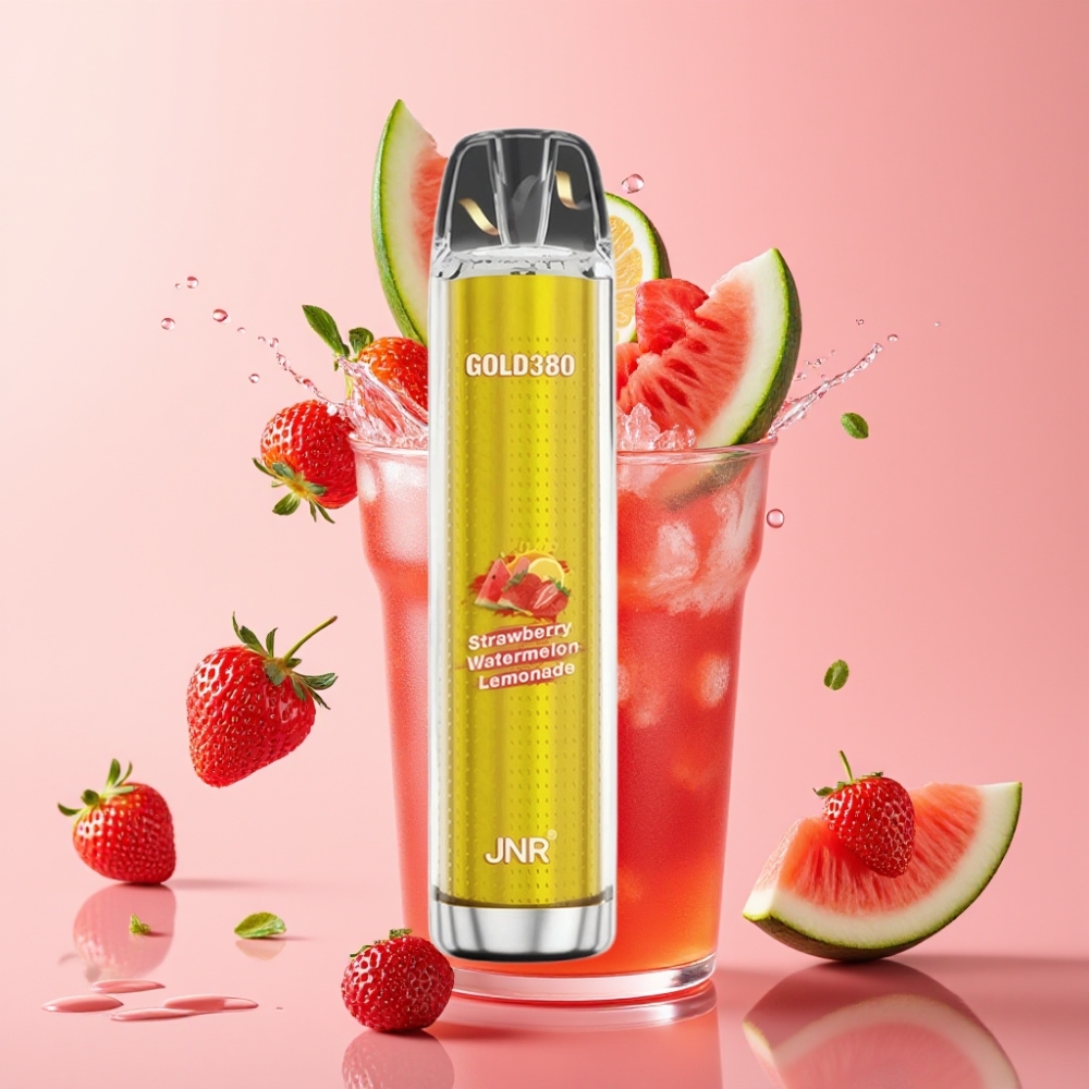 JNR Gold380 6000 Puffs Jednokratna vape jagoda lubenica limunada 13ml JNR Gold380 6000 Puffs Jednokratna vape 1500mAh