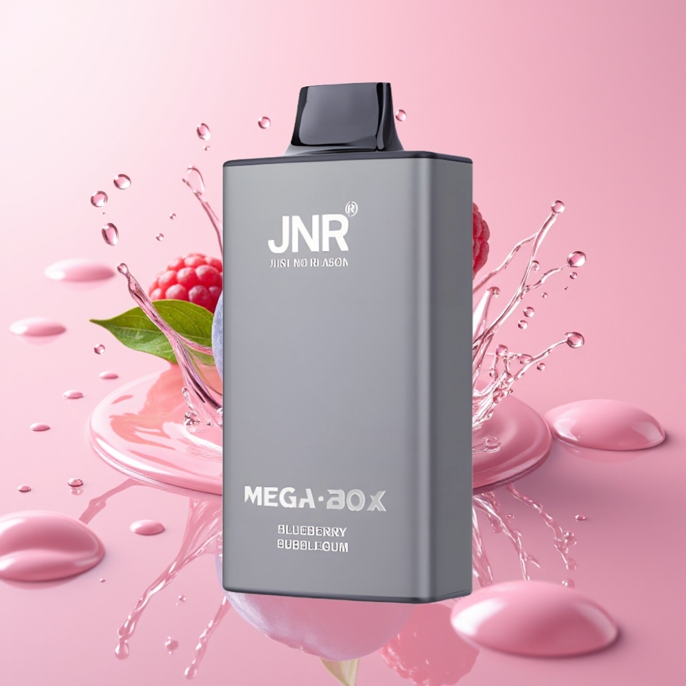 JNR Mega Box 25000 Puffova Disposable Vape Borovnica Bubblegum 30ml