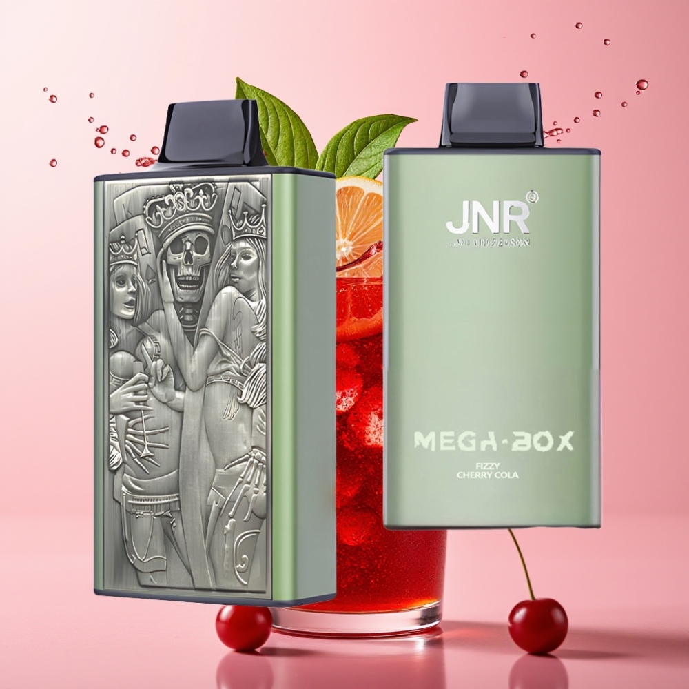 JNR Mega Box 25000 Puffova Disposable Vape Gazirana Trešnja Cola 30ml