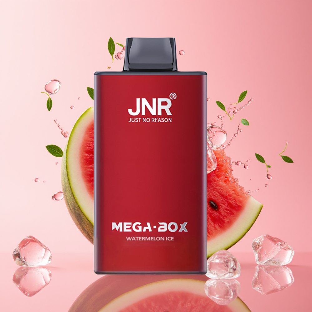 JNR Mega Box 25000 Puffova Disposable Vape Lubenica Led s 850mAh i 30ml Tekućine