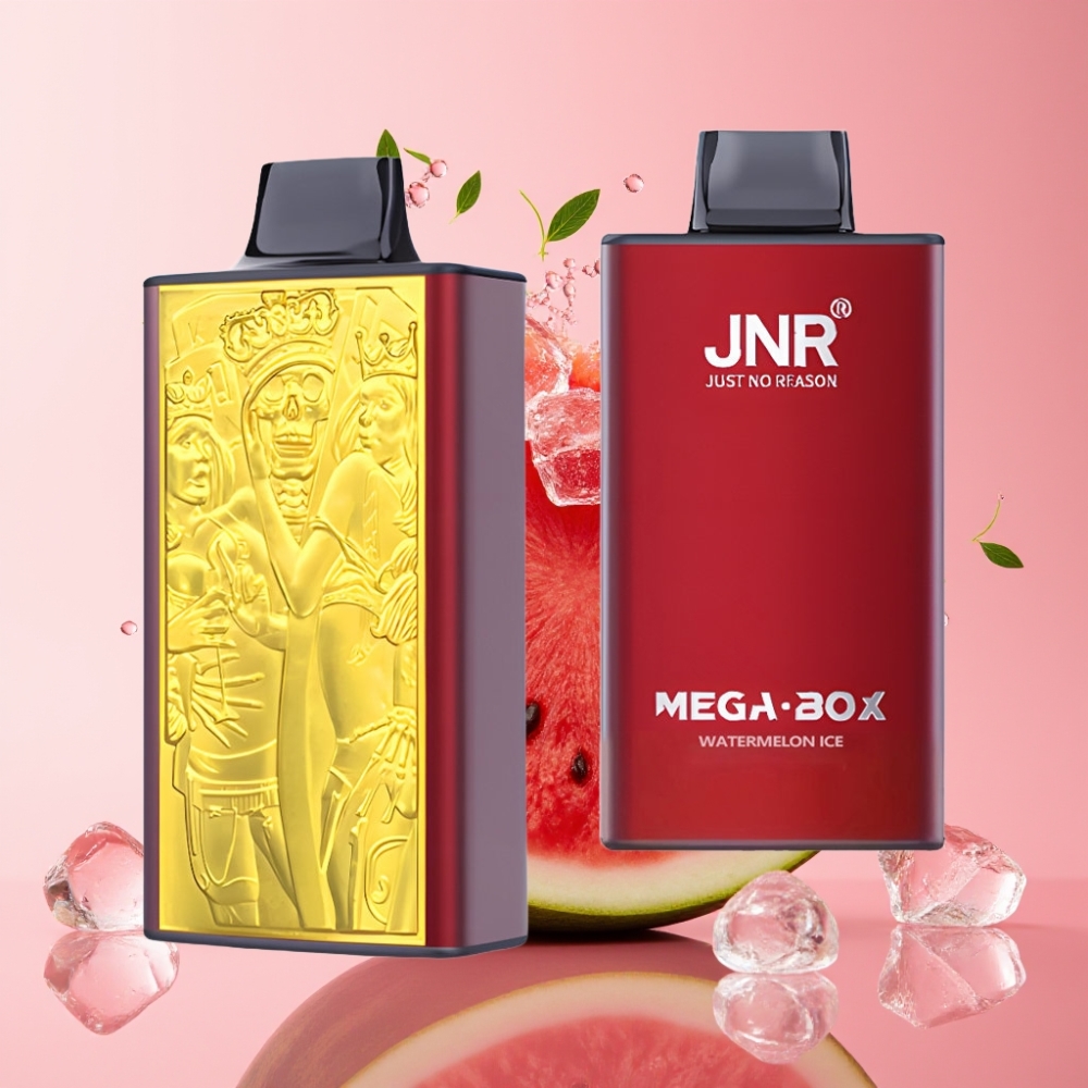 JNR Mega Box 25000 Puffova Disposable Vape Lubenica Led s 850mAh i 30ml Tekućine