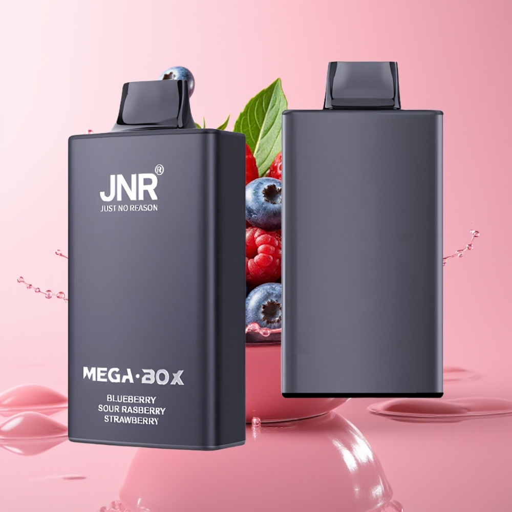 JNR Mega Box 25000 Puffova Disposable Vape Plava Jagoda-Kisela Malina-Jagoda, 30ml