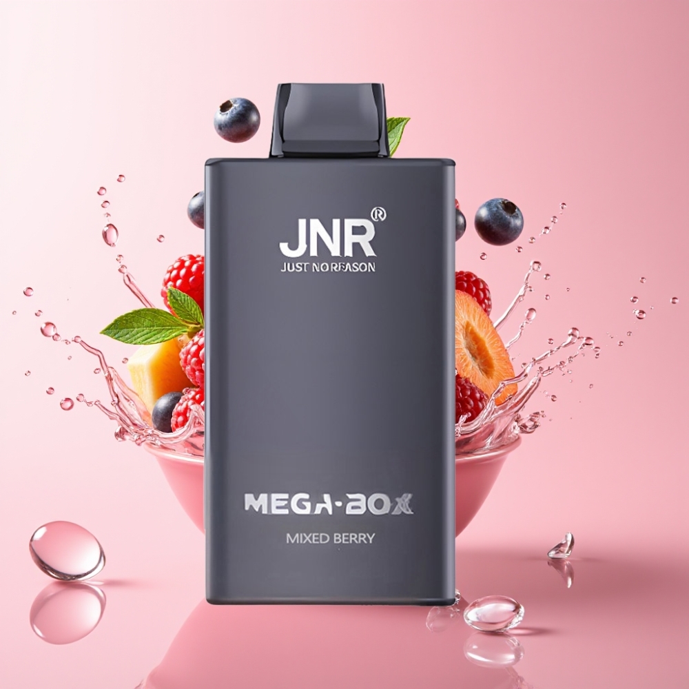 JNR Mega Box 25000 Puffova Jednokratna Vape Mješovita Bobica, 30ml & 850mAh