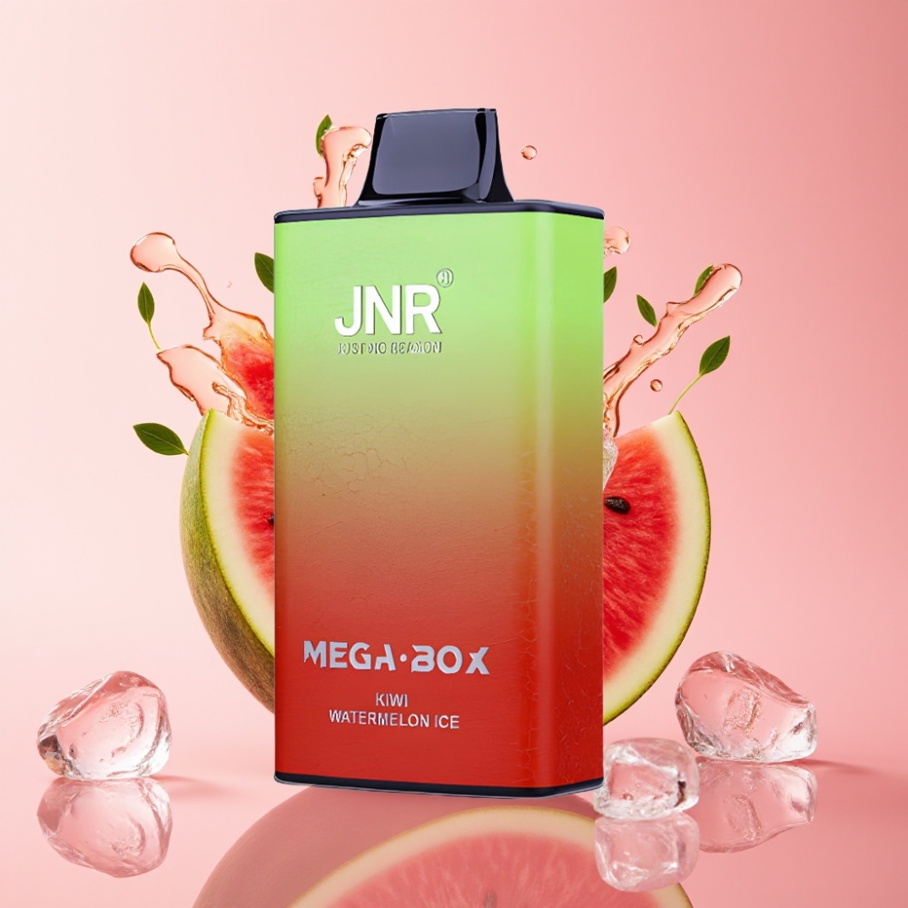 JNR Mega Box 25000 Puffs Jednokratna Vape Kivi Lubenica Led 30ml