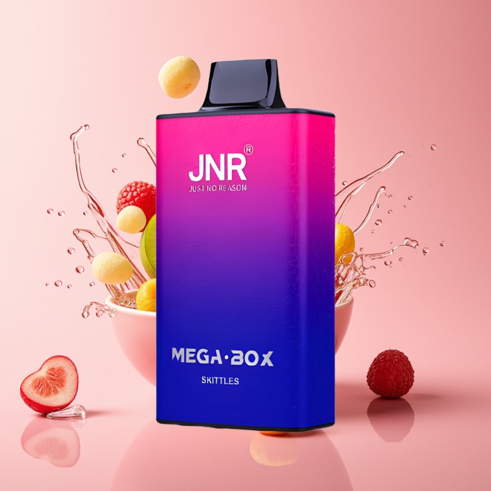 JNR Mega Box 25000 Puffs Jednokratna Vape Skittles s 30ml Tekutine i 850mAh Baterijom