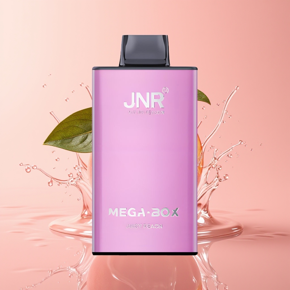 JNR Mega Box 25000 Puffs Jednokratna Vape Sočna Breskva 30ml