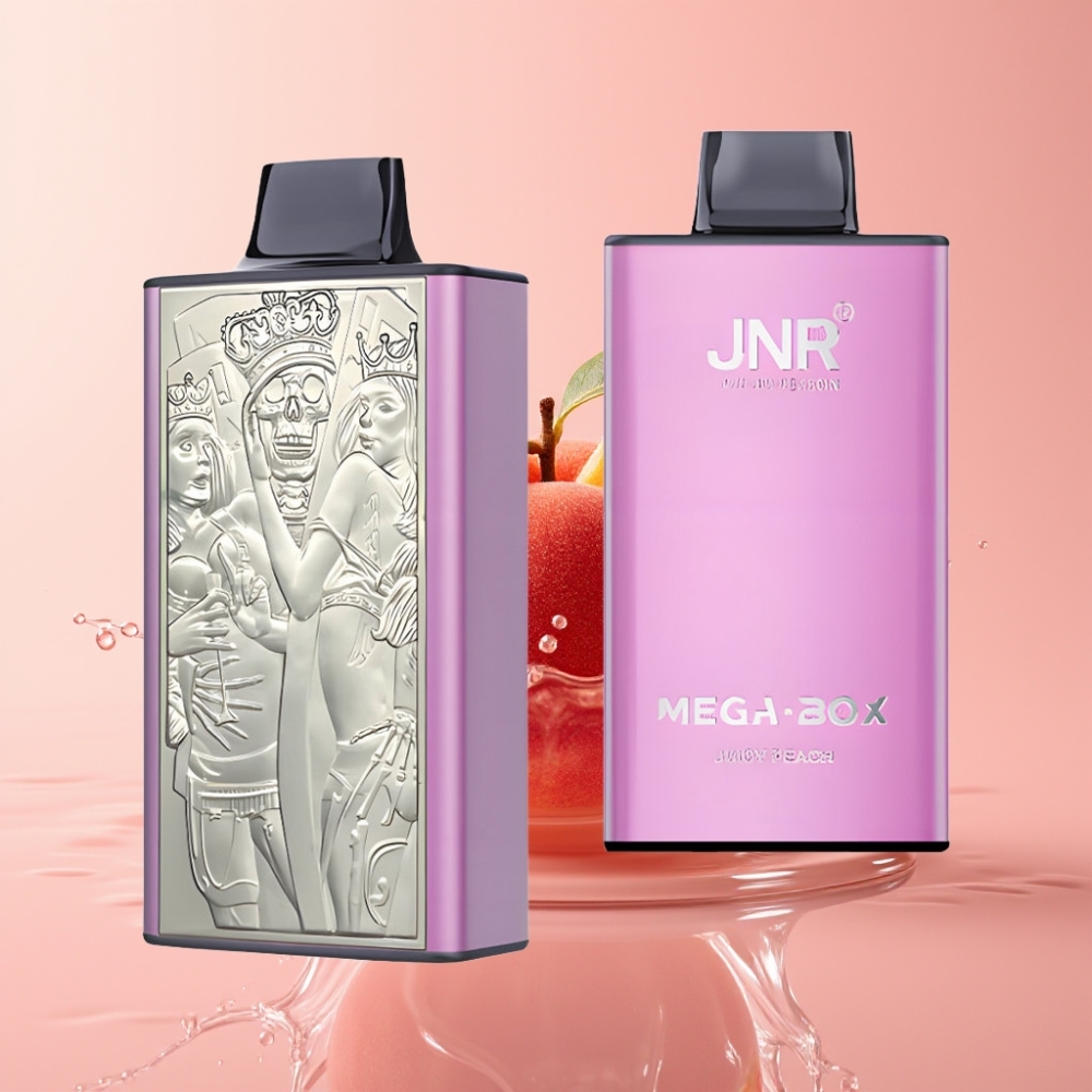 JNR Mega Box 25000 Puffs Jednokratna Vape Sočna Breskva 30ml