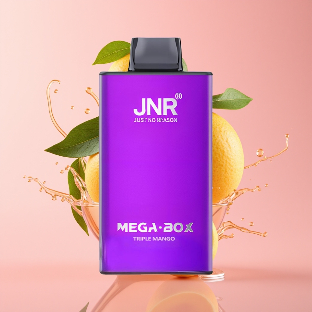 JNR Mega Box 25000 Puffs Jednokratna Vape Trostruki Mango 30ml