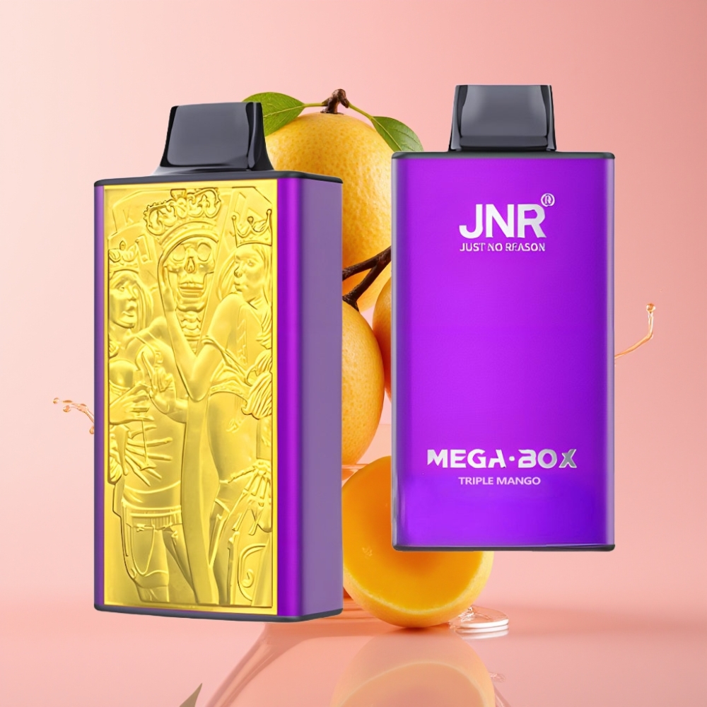 JNR Mega Box 25000 Puffs Jednokratna Vape Trostruki Mango 30ml