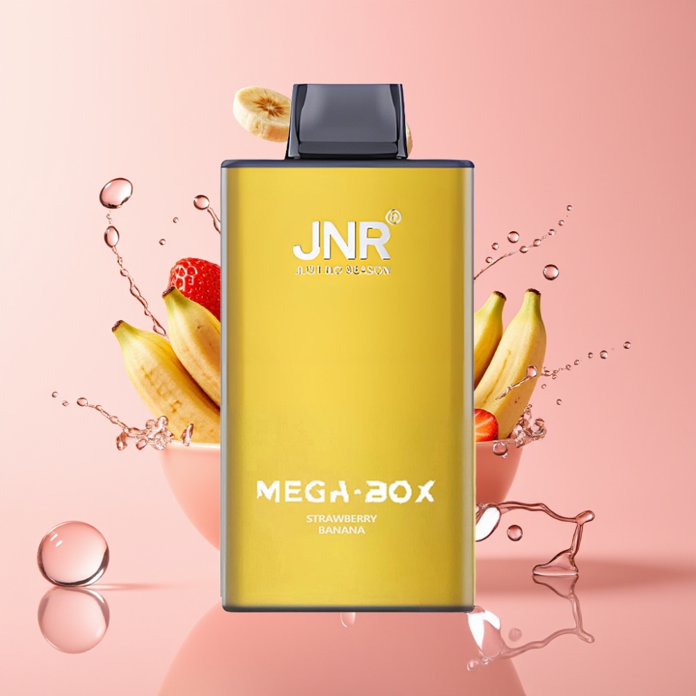 JNR Mega Box 25000 Pufova Jednokratna Vape Jagoda-Banana 30ml