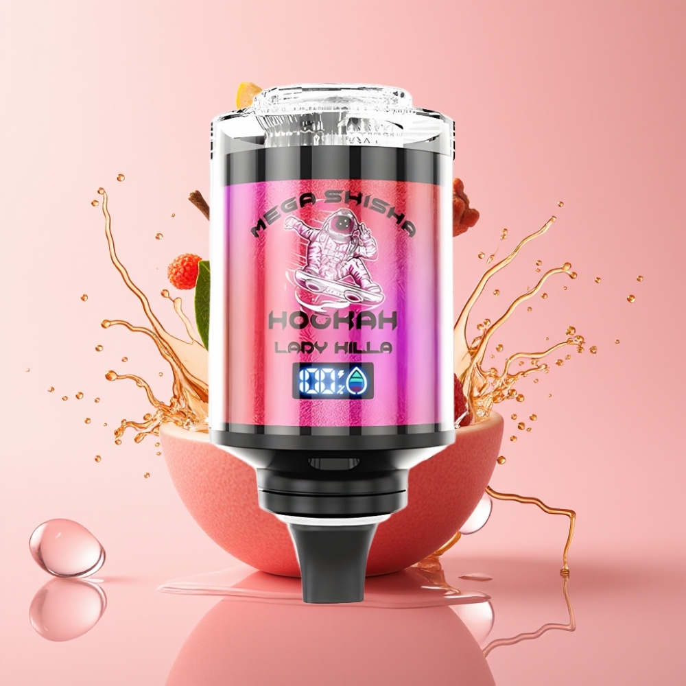 JNR Mega Shisha Hookah 100K 60ml Tip-C Punjenje