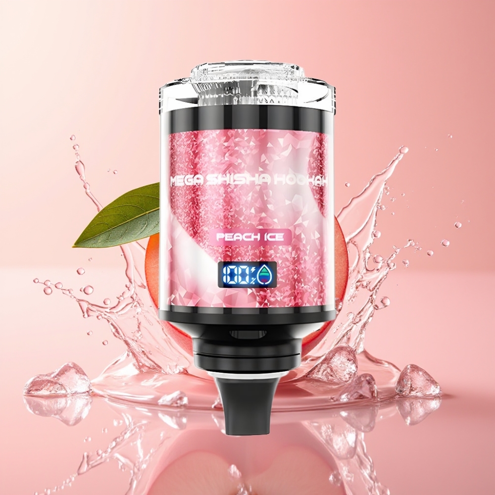 JNR Mega Shisha Hookah 100K Desktop Kompatibilnost Breskva Led 60ml/2200mAh JNR Mega Shisha Hookah Desktop Kompatibilnost 60ml/2200mAh