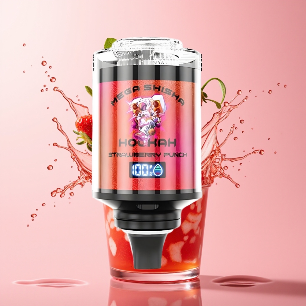 JNR Mega Shisha Hookah 100K Desktop Kompatibilnost Jagoda Punch 2200mAh JNR Mega Shisha Hookah Desktop Kompatibilnost 2200mAh