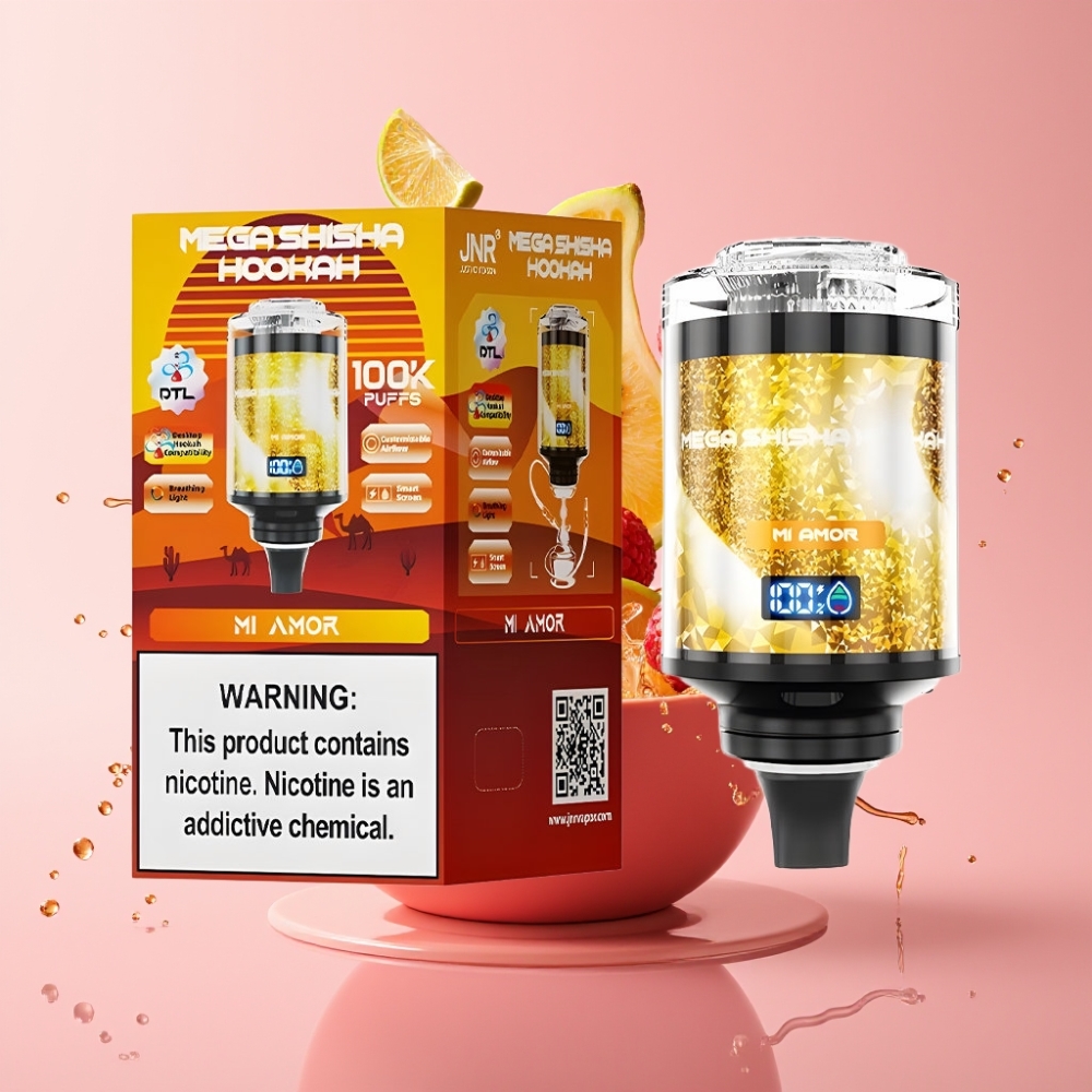 JNR Mega Shisha Hookah 100K Desktop Kompatibilnost Mi Amor 2200mAh