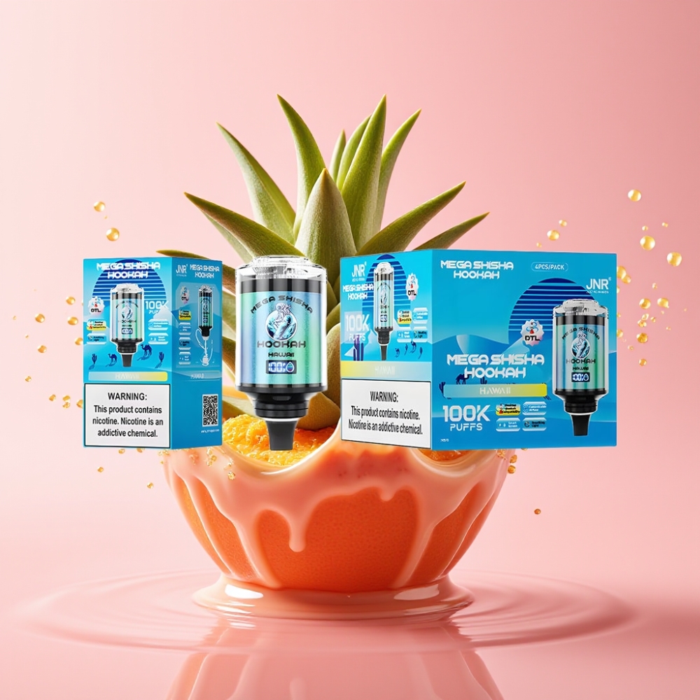 JNR Mega Shisha Hookah 100K Stolno Kompatibilan Hawaii 60ml 2200mAh
