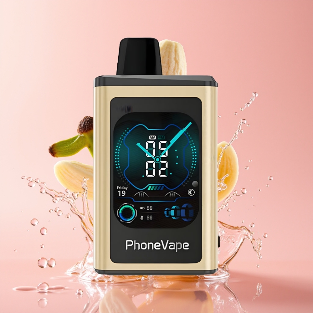 JNR PhoneVape 30000 pufova Jednokratna vape Banana Led s Type-C punjenjem JNR PhoneVape 30000 pufova Jednokratna vape s Turbo načinom rada