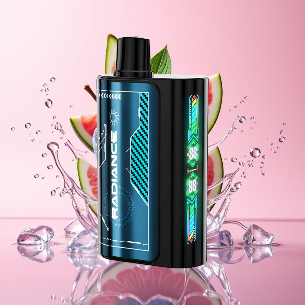 JNR Radiance 31000 Puffova Disposable Vape PLAVA MALINA LED JNR Radiance 31000 Puffova Disposable Vape 28ml 950mAh