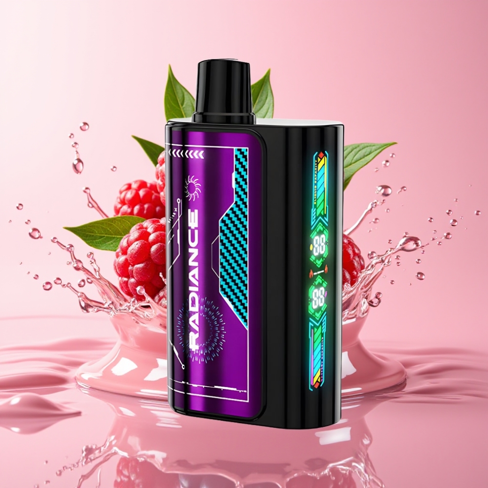 JNR Radiance 31000 Pufova DISPOSABLE VAPE PLODNA MALINA & BOROVNICA, 28ml, 950 mAh