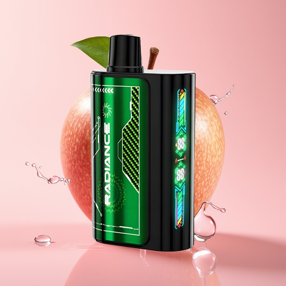 JNR Radiance 31000 Pufova Jednokratna Vape DVA JABUKA 28ml