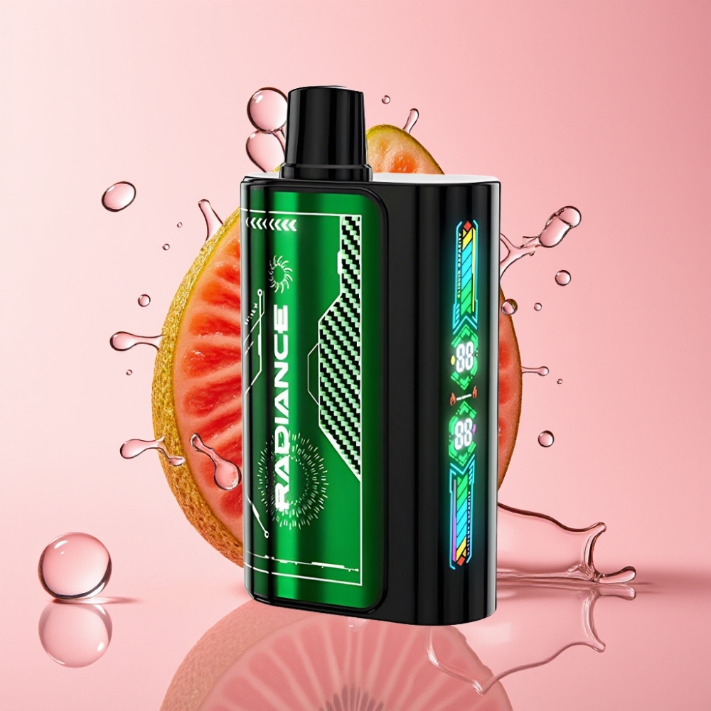 JNR Radiance 31000 Pufova Jednokratna Vape Jagoda-Kivi 28ml JNR Radiance 31000 Pufova Jednokratna Vape Dual Mesh Coil