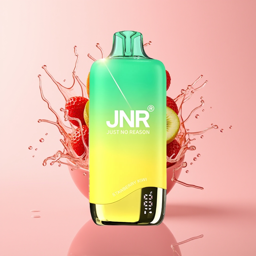 JNR Rainbow 10500 Puffs Jednokratna Vape Jagoda-Kivi 18ml
