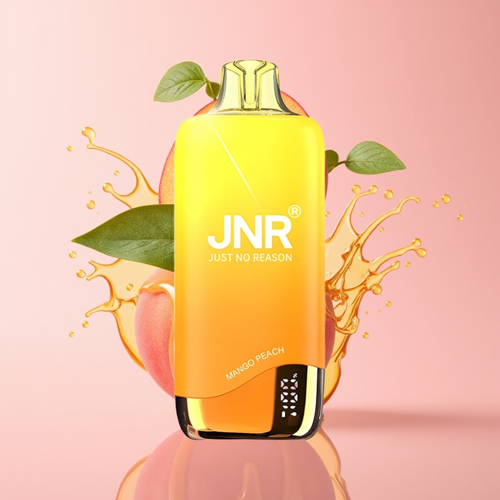JNR Rainbow 10500 Puffs Jednokratna Vape Mango Breskva 18ml