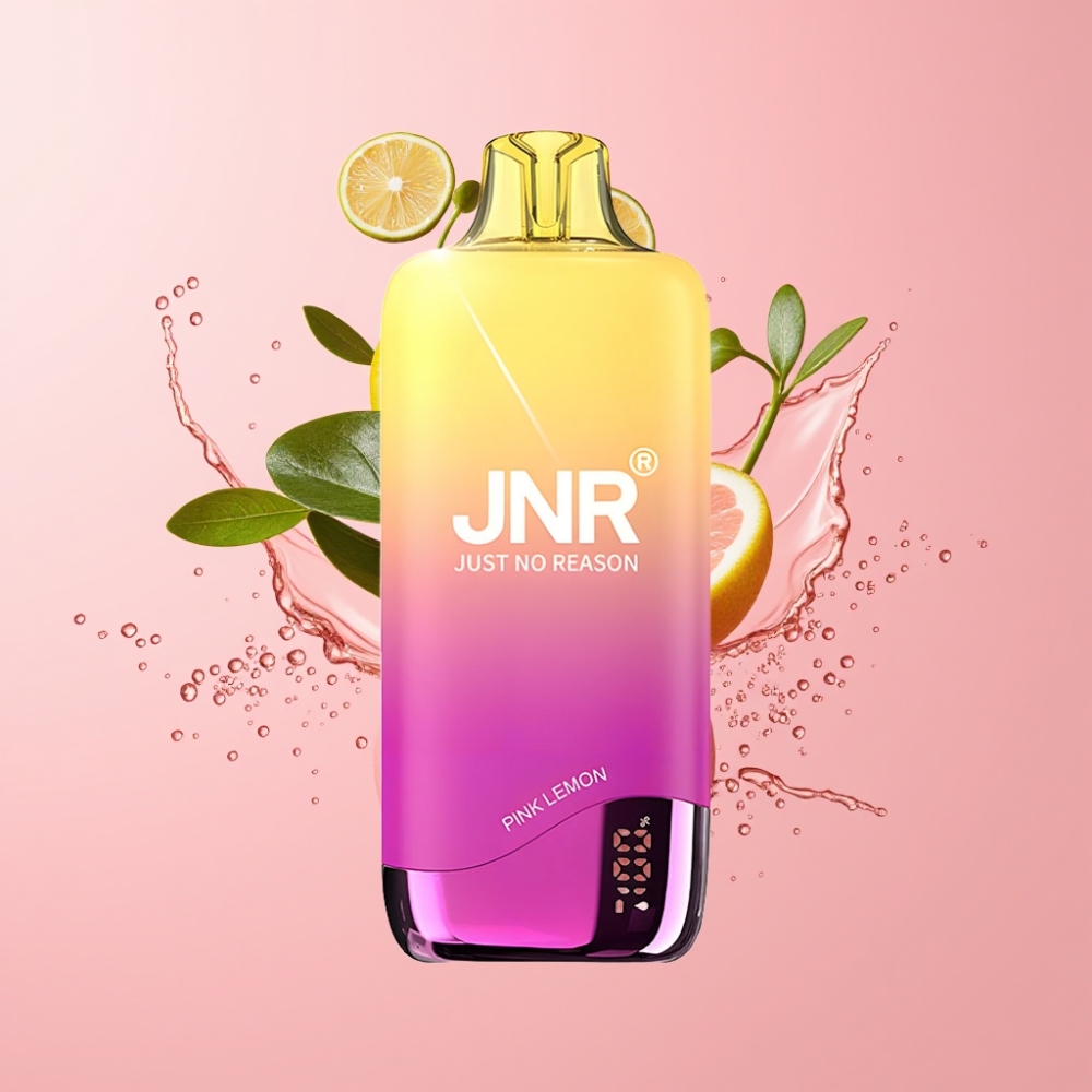 JNR Rainbow 10500 Puffs Jednokratna Vape Roza Limun 18ml