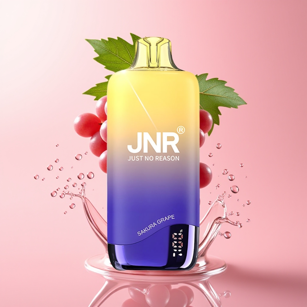 JNR Rainbow 10500 Puffs Jednokratna Vape Trešnja Grožđe 18ml JNR Rainbow 10500 Puffs Jednokratna Vape USB-C