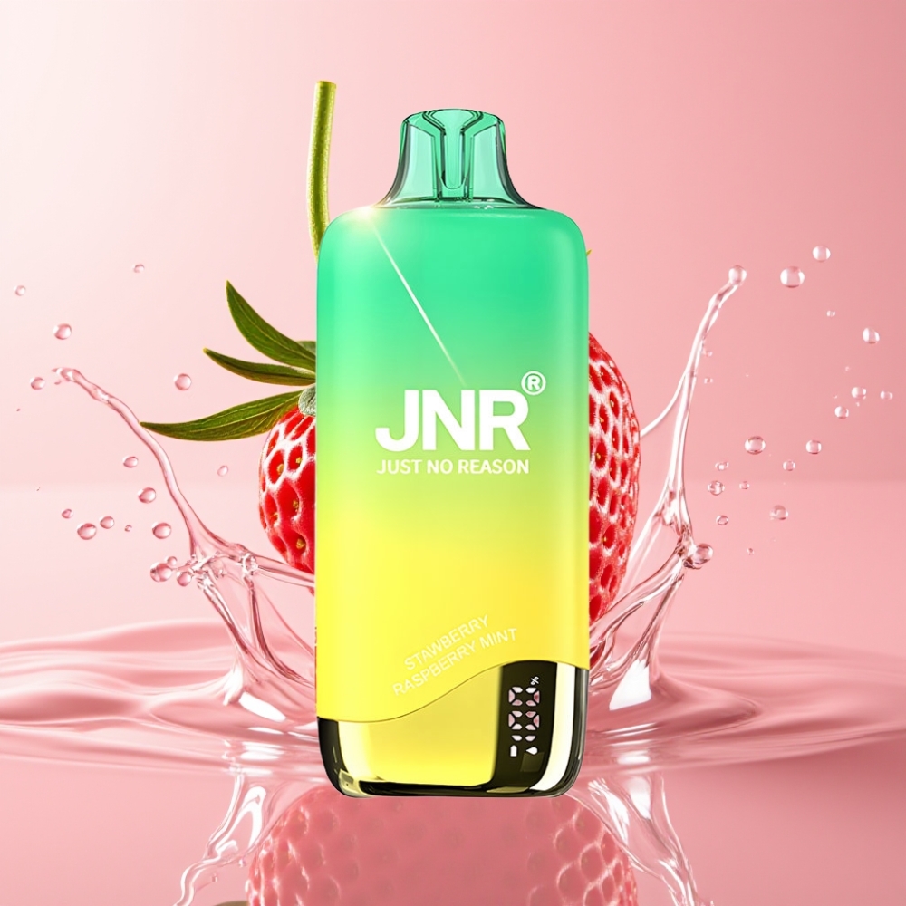 JNR Rainbow 10500 Puffs Jednokratna e-Cigareta Jagoda Malina Meta 18ml