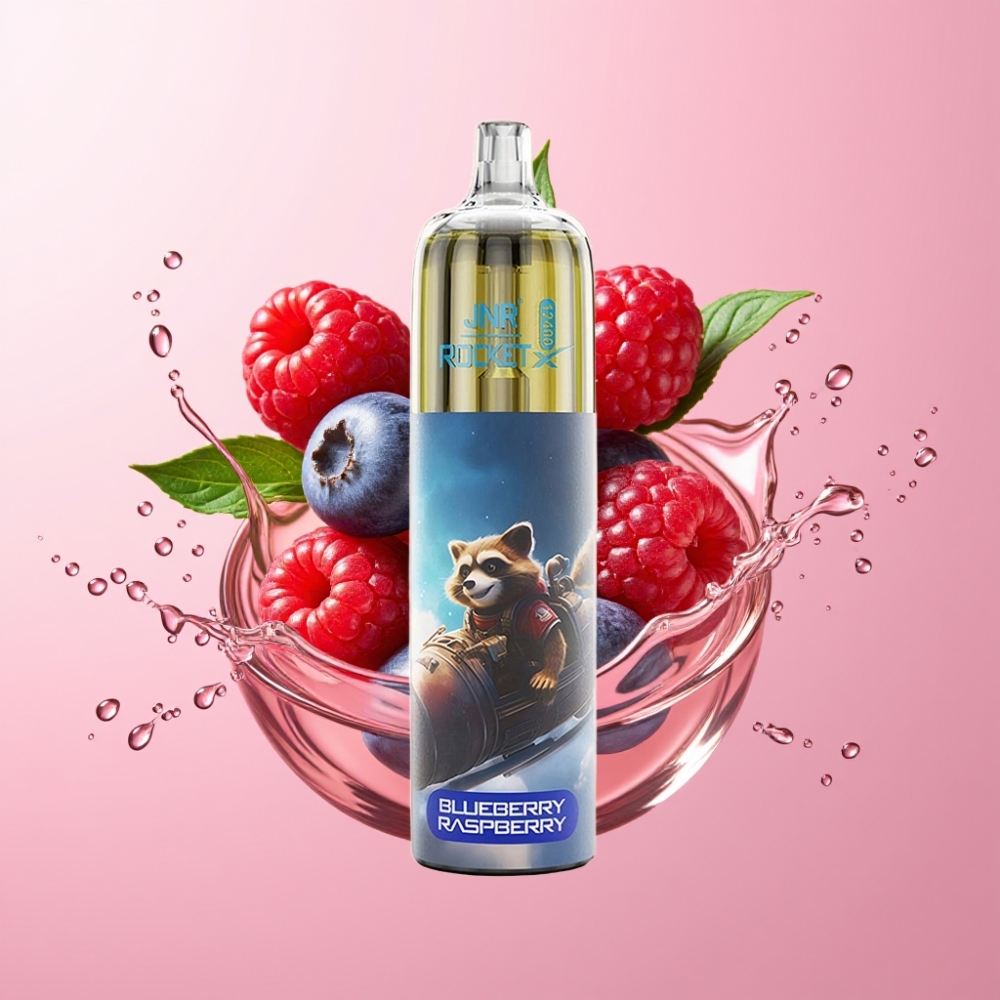 JNR Rocket-X 12400 Pufova Disposable Vape Borovnica Malina s 850mAh Baterijom