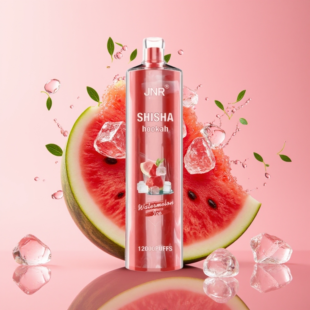JNR Shisha Hookah 12000 Puffs Jednokratna Vape Lubenica Led 24ml JNR Shisha Hookah 12000 Puffs 750mAh Type-C