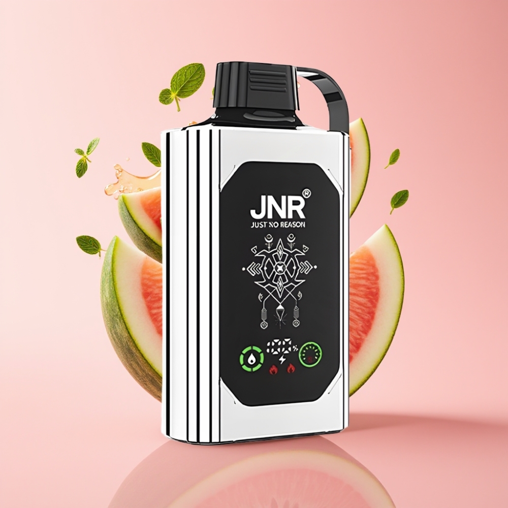 JNR Shisha Hookah Box 20500 Puffs Dvostruki Dinja Metvica Disposable Vape JNR Shisha Hookah Box 20500 Puffs, 25ml, Type-C