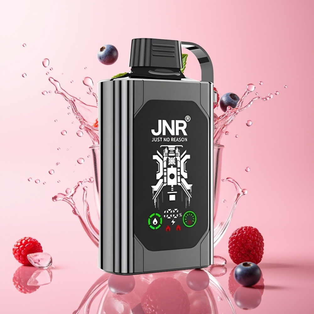 JNR Shisha Hookah Box 20500 Puffs Jednokratna Vape Mješovita Bobica Led s Type-C Punjenjem