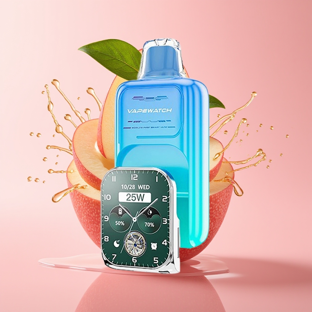 JNR VapeWatch 30000 Puffs Jednokratna Vape Kisela Jabuka Led 19mL 5%