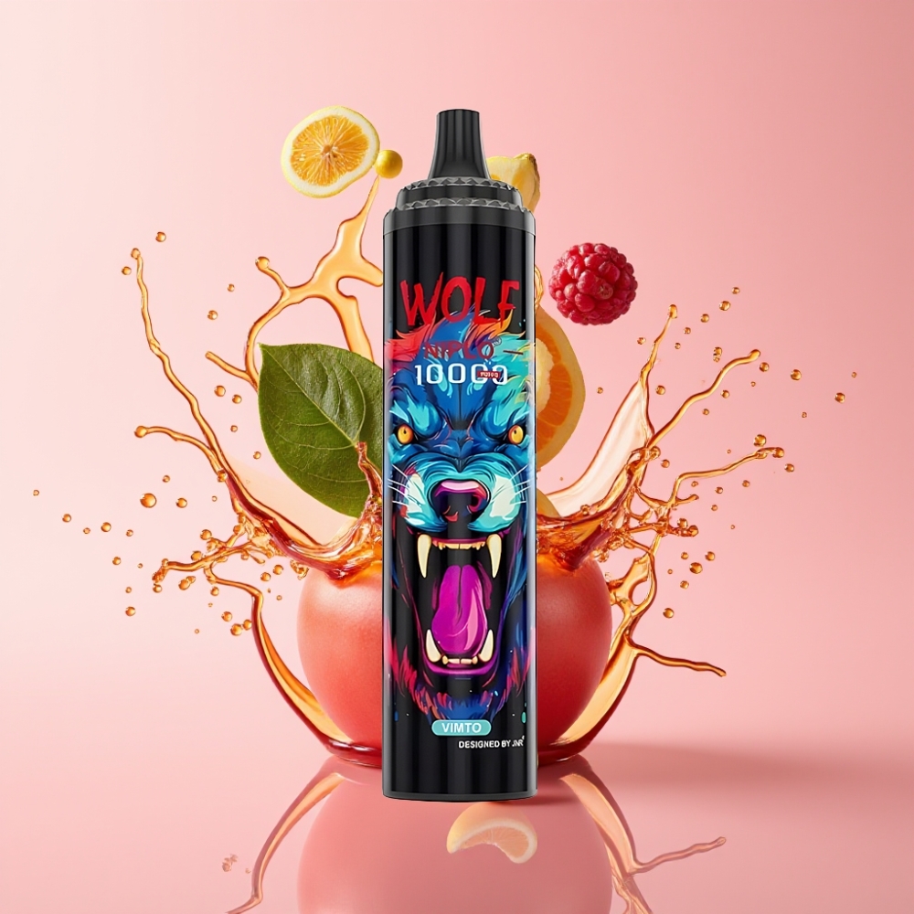 JNR Wolf Niplo 10000 Puffs Jednokratna Vape Vimto s 20ml tekućine