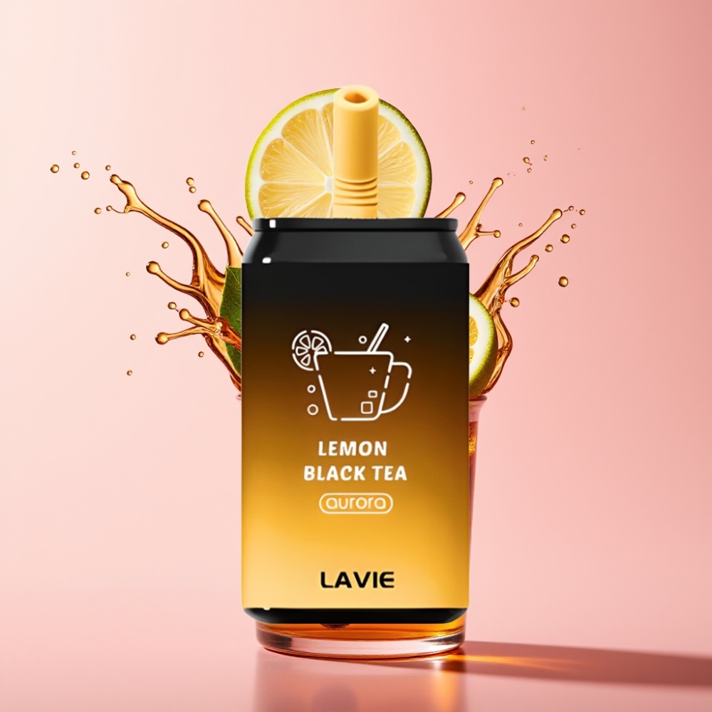 LAVIE Aurora 11000 Puffs Jednokratna Vape Limun Crni Čaj 22ML