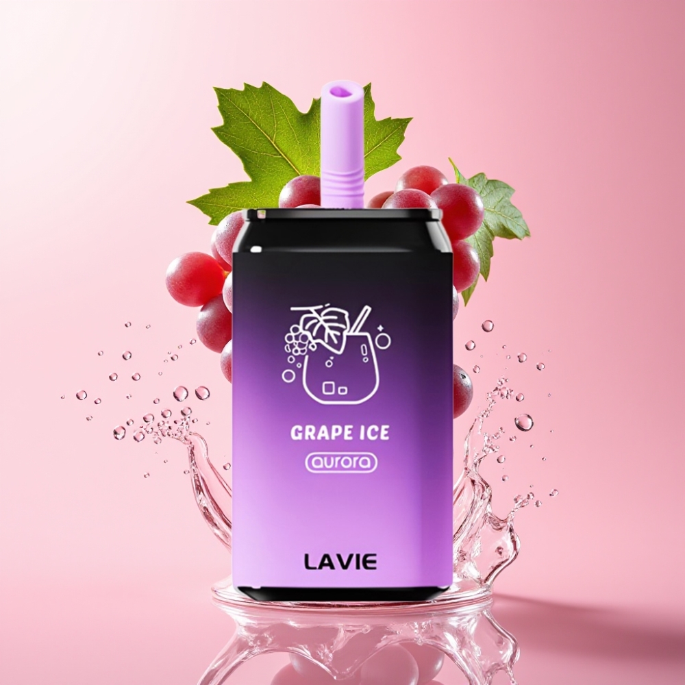 LAVIE Aurora 11000 Puffs Jednokratni Vape Grožđe Led 22ML