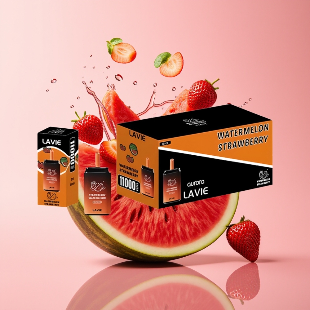 LAVIE Aurora 11000 Puffs Jednokratni Vape Jagoda Lubenica 22ML