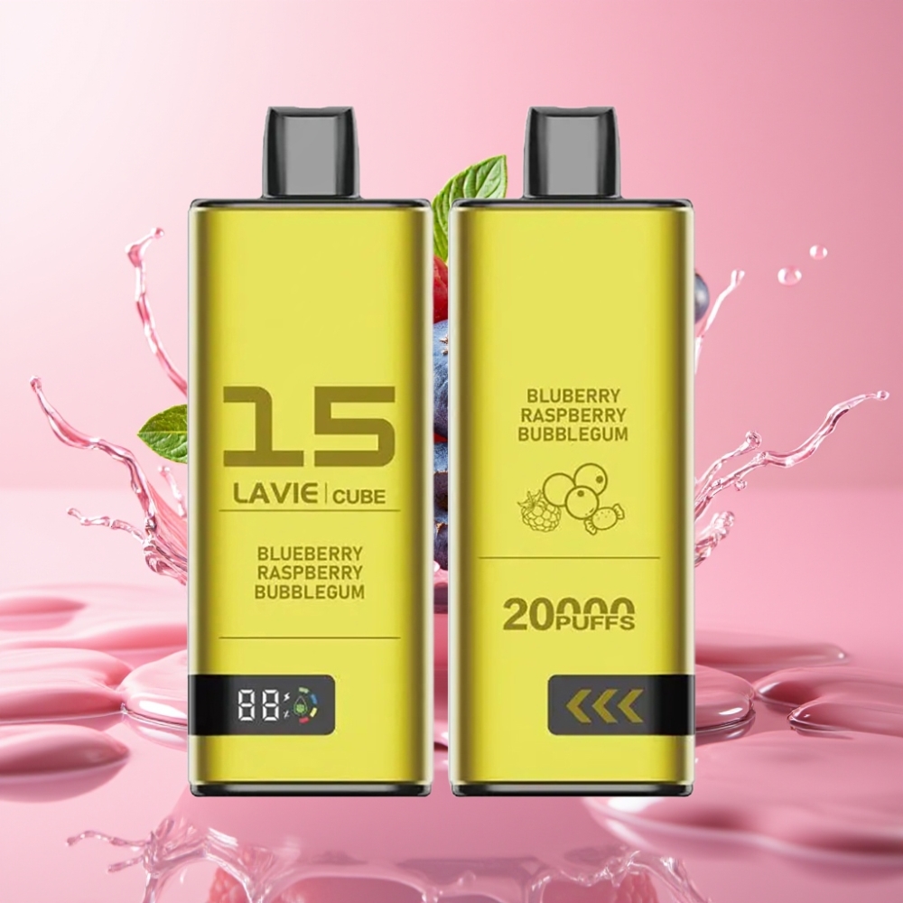 Lavie Cube 20000 Puffs Jednokratna Vape Borovica Malina Bubblegum 28ML Type C