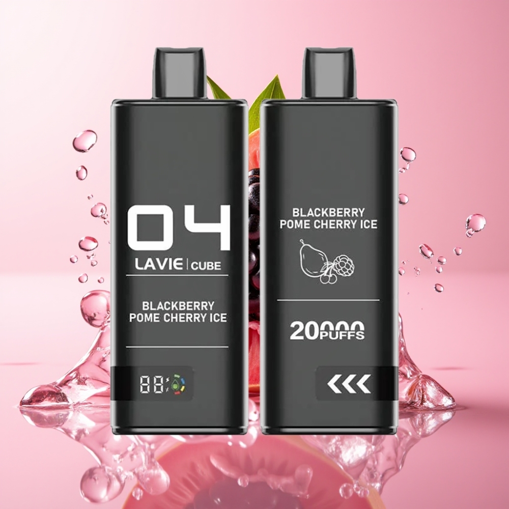 Lavie Cube 20000 Puffs Jednokratna Vape Jagoda Jabuka Led 28ML
